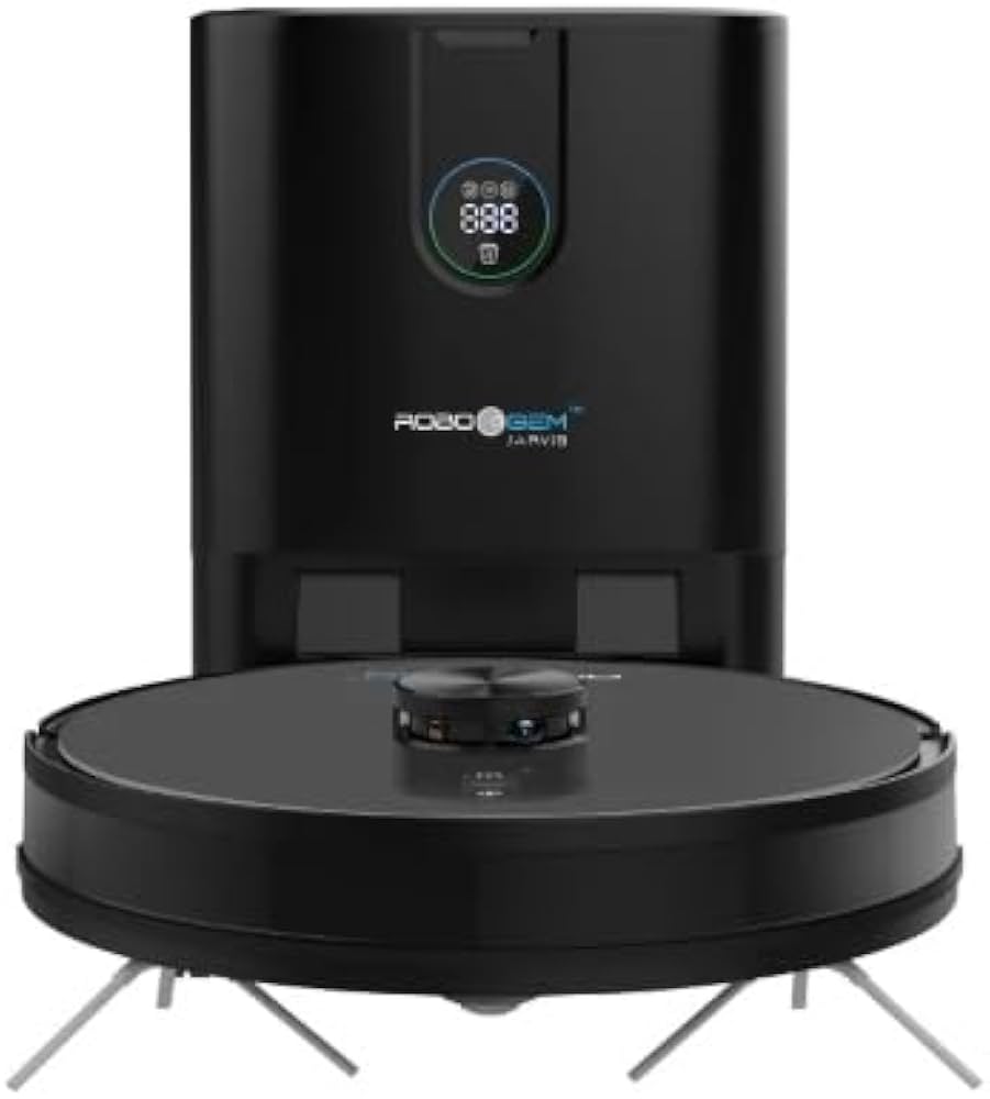 RoboGem Jarvis Pro Self Emptying Robotic Vacuum Cleaner & Mop- 2026 Model - New Release