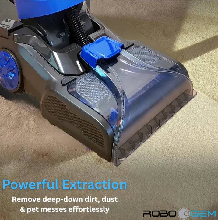 RoboGem Pro Max MultiClean 3‑in‑1 Carpet Washer & Upholstery Cleaner - Reconditioned - 6 months warranty