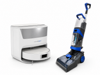 RoboGem Hydro Mop & Robotic Vacuum & RoboGem Pro Max MultiClean 3‑in‑1 Carpet Washer Combo