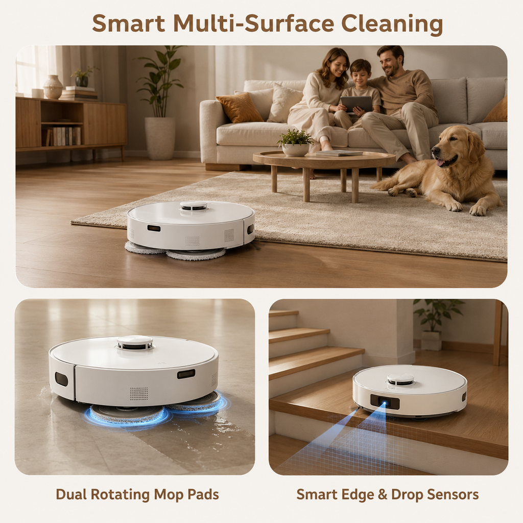 RoboGem Hydro Mop & Robotic Vacuum