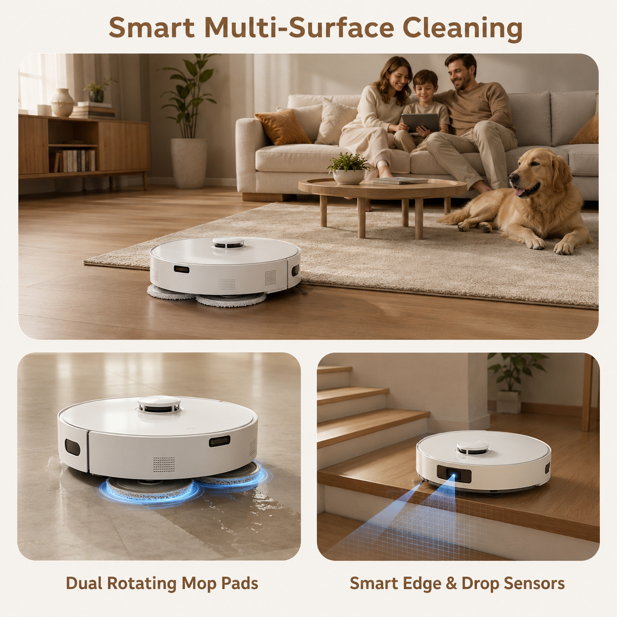 RoboGem Hydro Mop & Robotic Vacuum