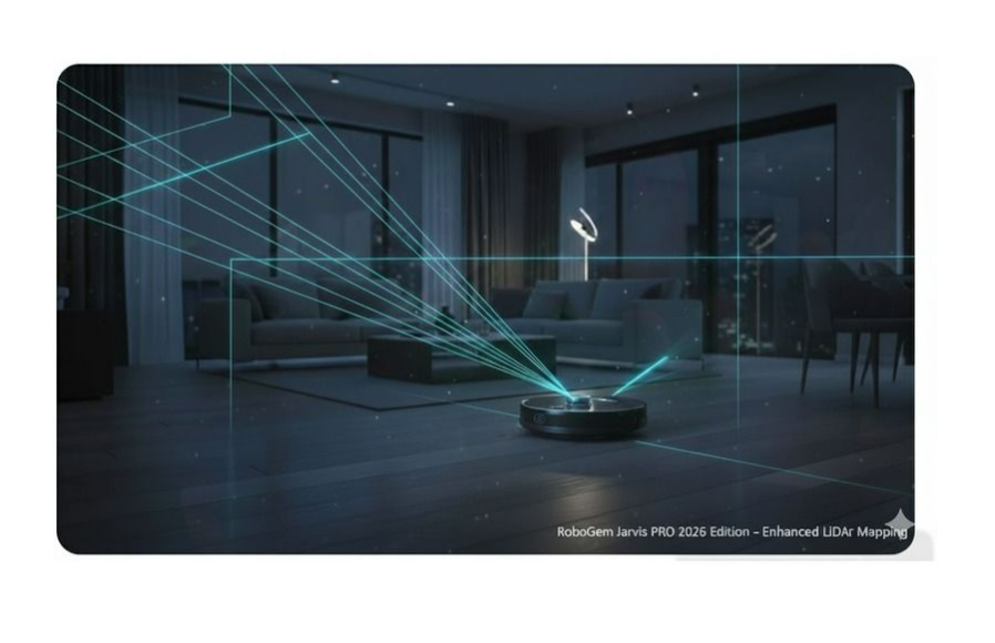 RoboGem Jarvis PRO 2026 Robot Vacuum Home Cleaning Combo
