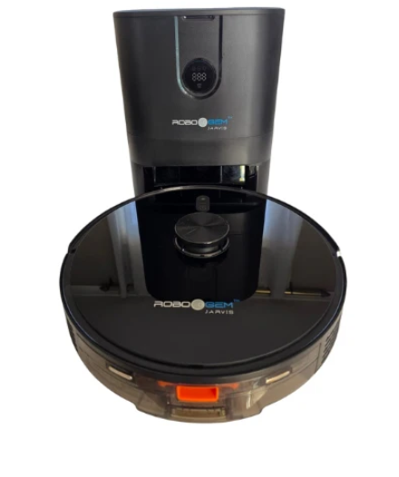 RoboGem Jarvis Robotic Vacuum Cleaner & Mop - 2025 Model - Reconditioned - 6 Month Warranty