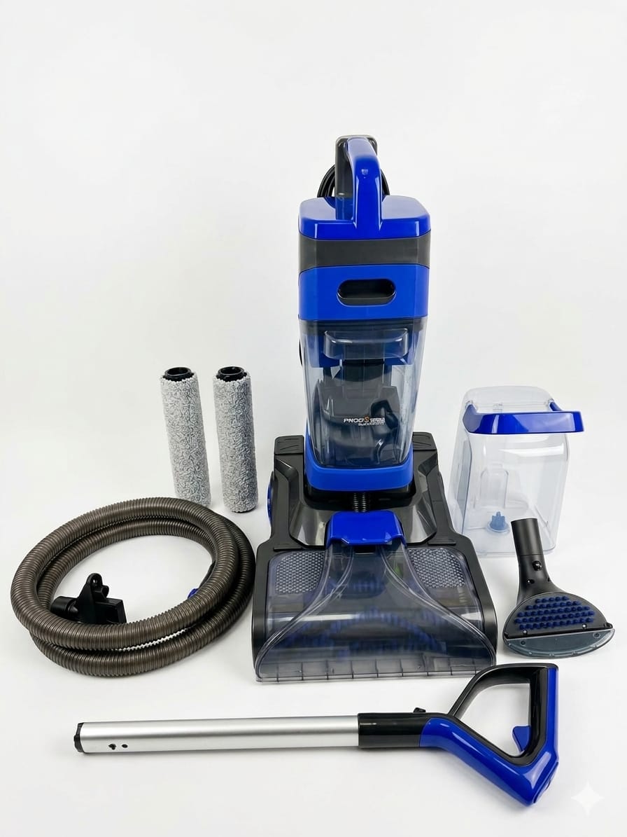 RoboGem Pro Max MultiClean 3‑in‑1 Carpet Washer & Upholstery Cleaner - Reconditioned - 6 months warranty