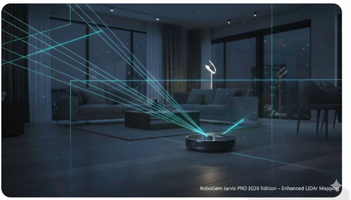RoboGem Jarvis Robotic Vacuum Cleaner RECONDITIONED - 2026 Model - 6 Month Warranty
