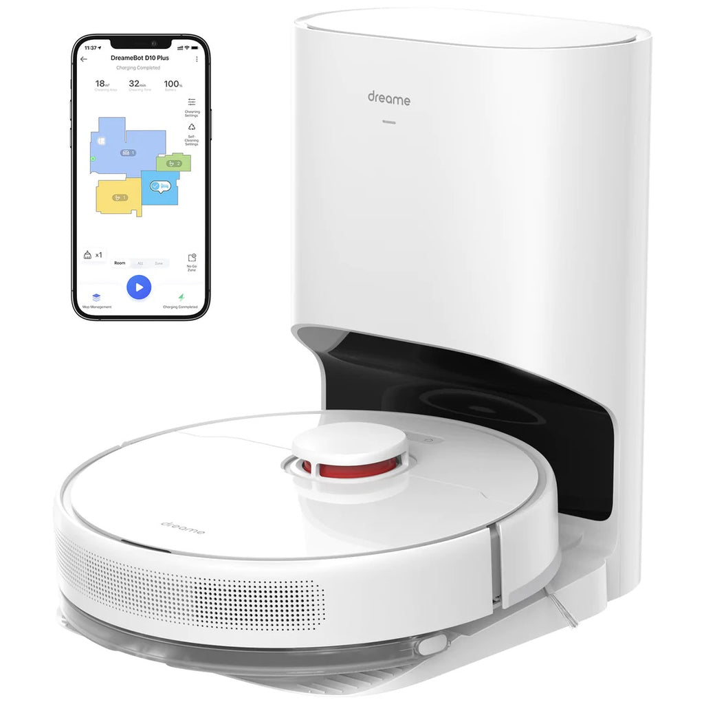 Dreame D10 Plus Robotic Vacuum Cleaner - Reconditioned - 6 Month Warranty
