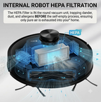 RoboGem Jarvis Pro Self Emptying Robotic Vacuum Cleaner & Mop- 2026 Model - New Release