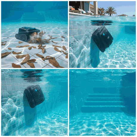 RoboGem Aquaglide Y50S pool cleaner detail